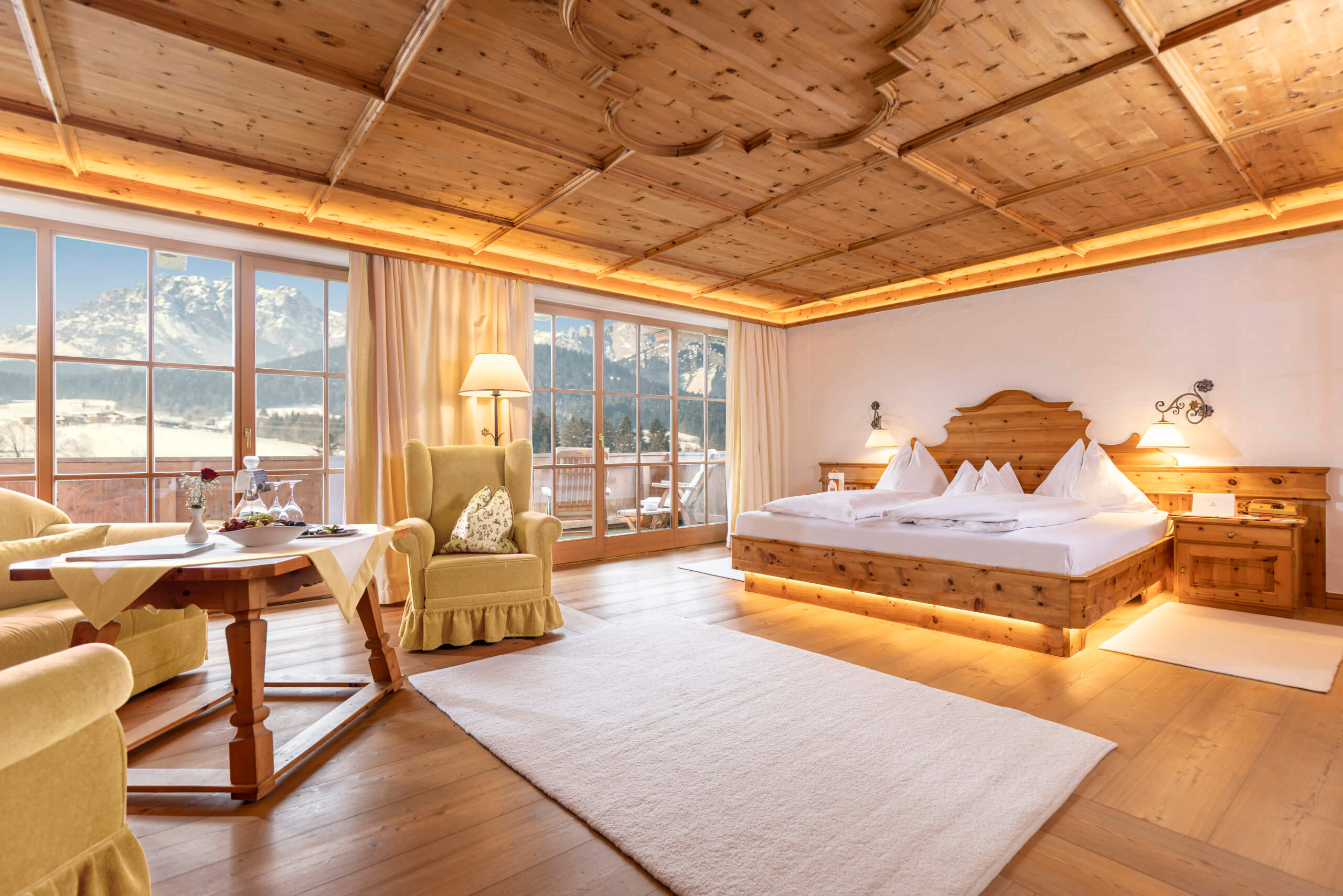 Luxussuite Wohn Schlafraum_B Winter